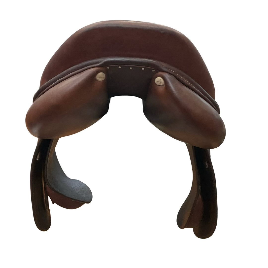 17.5" Antares Spooner Wide Used Hunter/Jumper Saddle