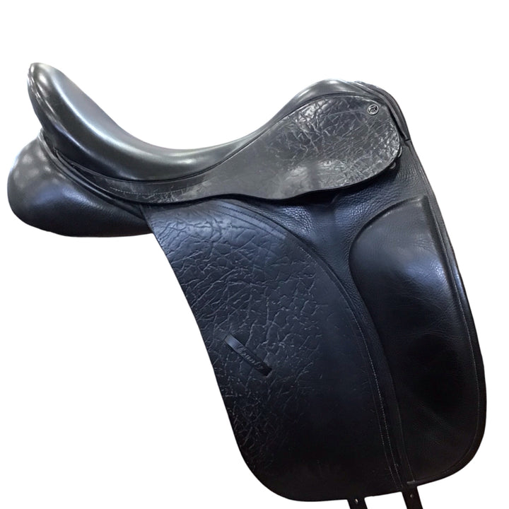 17" County Connection Med/Wide Used Dressage Saddle - H