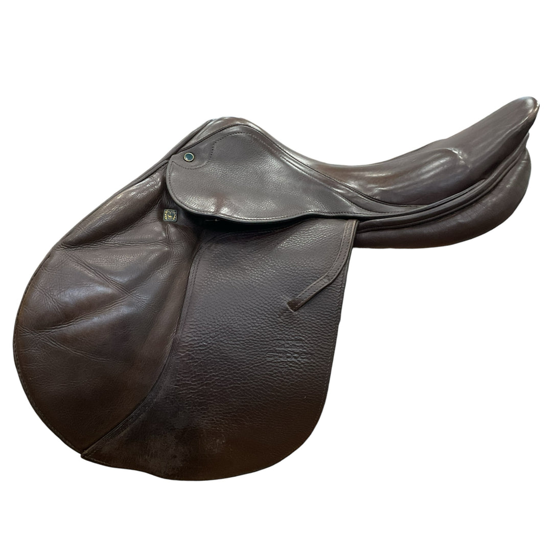 17.5" Stubben Zaria Extra De Luxe 30cm Medium Used Hunter/Jumper Saddle - H