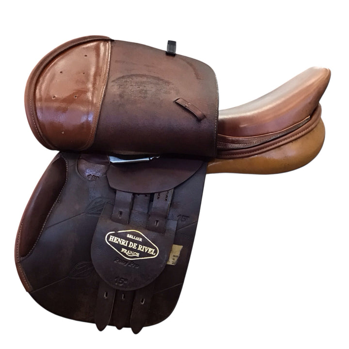 15" HDR Pony Pro Medium Used Childs Hunter/Jumper Saddle - H