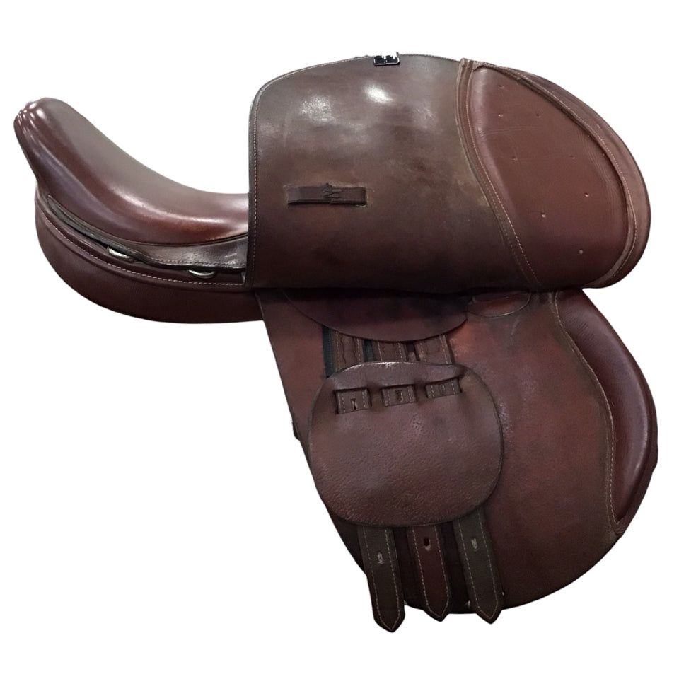 15.5" Kincade Wide Used Childs Hunter/Jumper Saddle - H