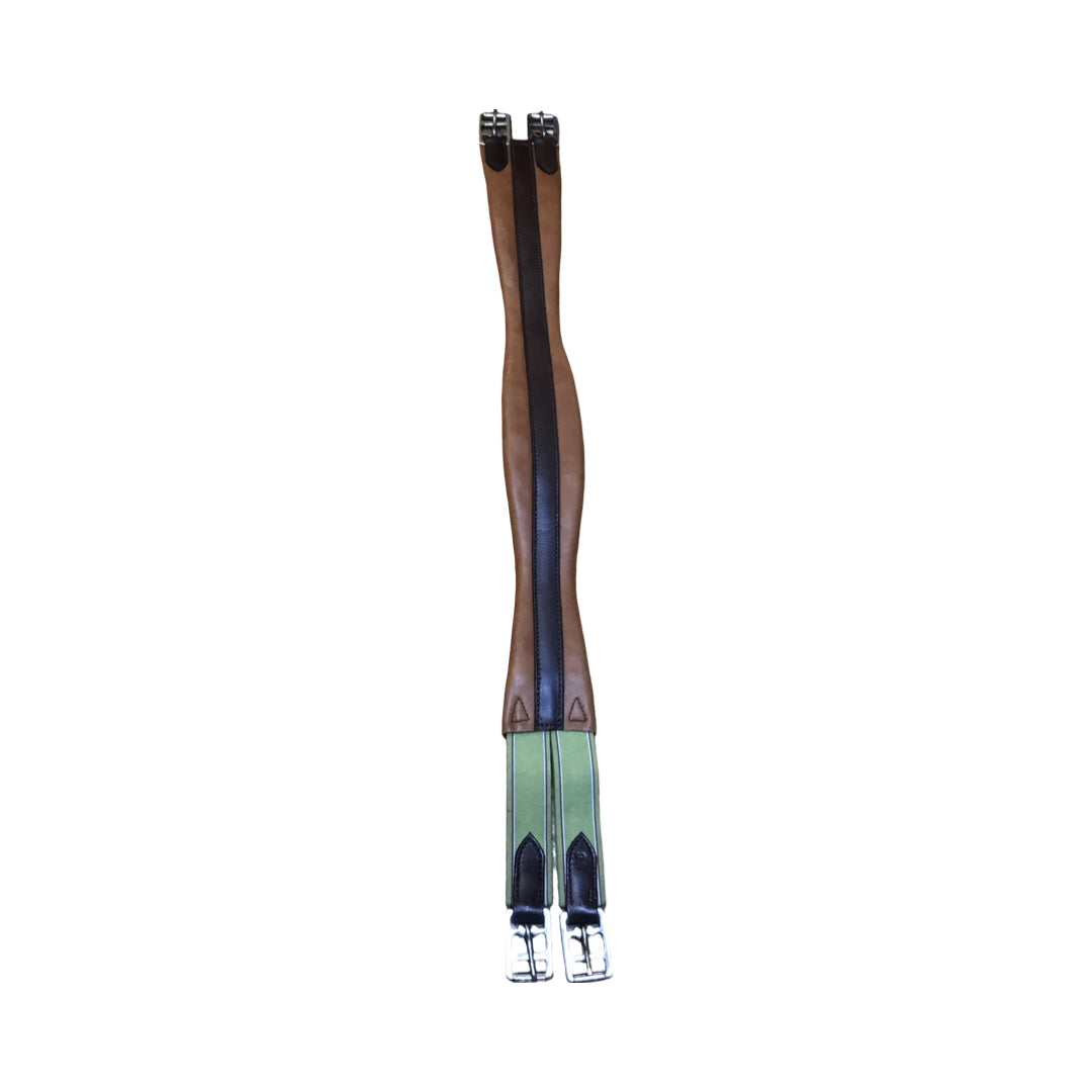 38" Leather Padded Girth Used