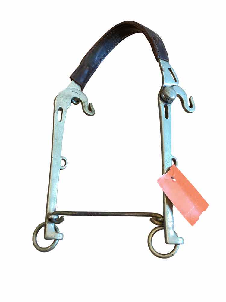 Flat Leather Long Shank Hackamore USED B