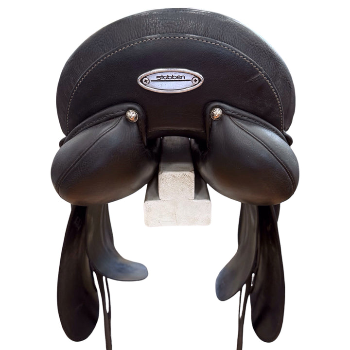 18" Stubben Genesis De Luxe 29cm Medium Used Dressage Saddle - H