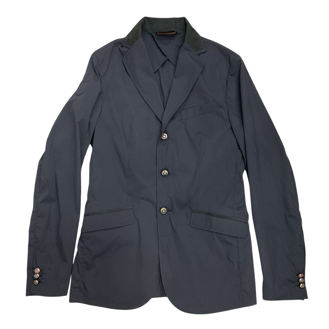 Cavalleria Toscana Men's IT 46 Nylon Navy Show Coat Used - H