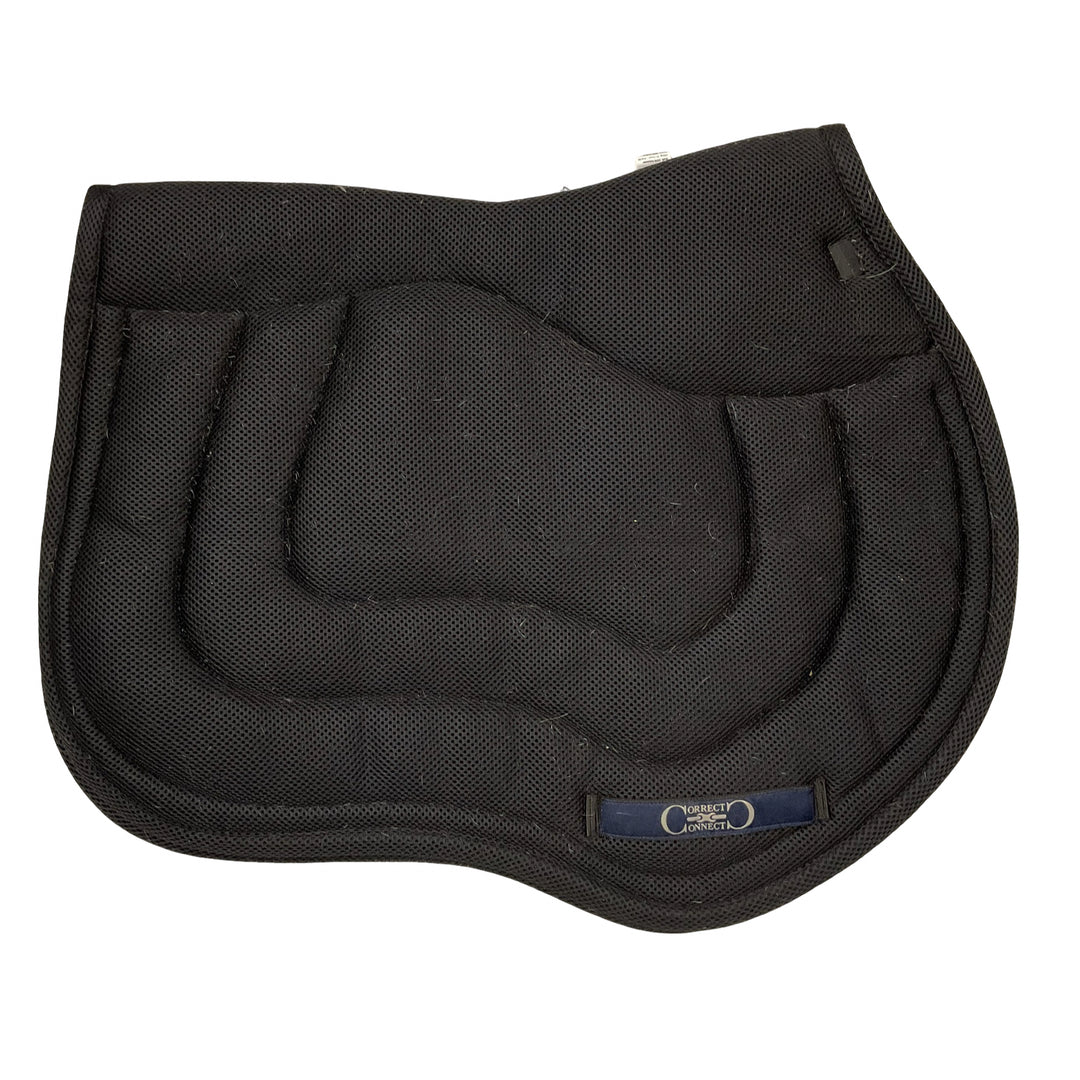 Correct Connect Jump Mesh Saddle Pad All Purpose Black Used