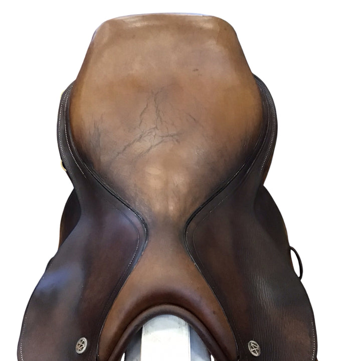 17" Crosby XL Excel Medium Used Hunter/Jumper Saddle - H