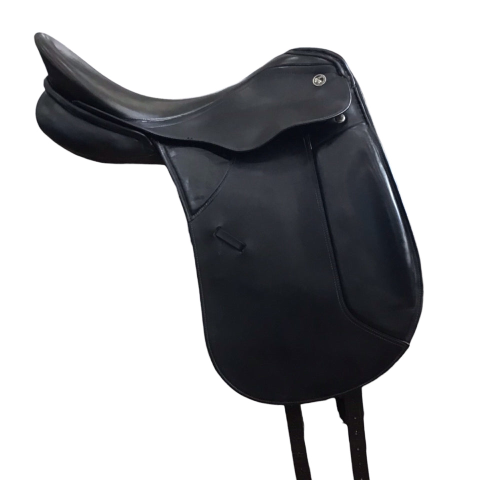 17.5" Kieffer Lech ProFi Medium Used Dressage Saddle - H