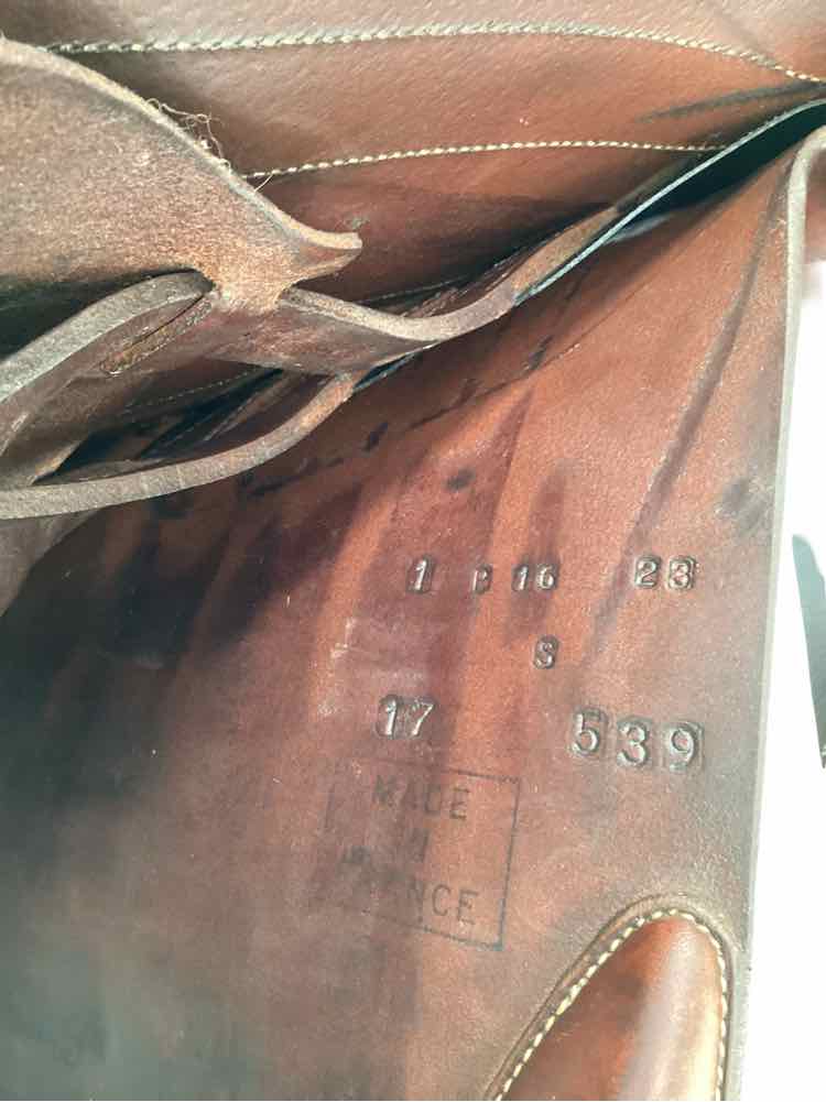 17" Butet used close contact saddle B