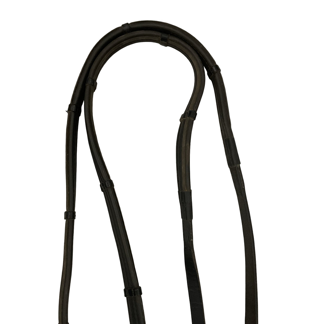 Thinline 60" No Slip Padded Reins w/ Stops Black Used - H