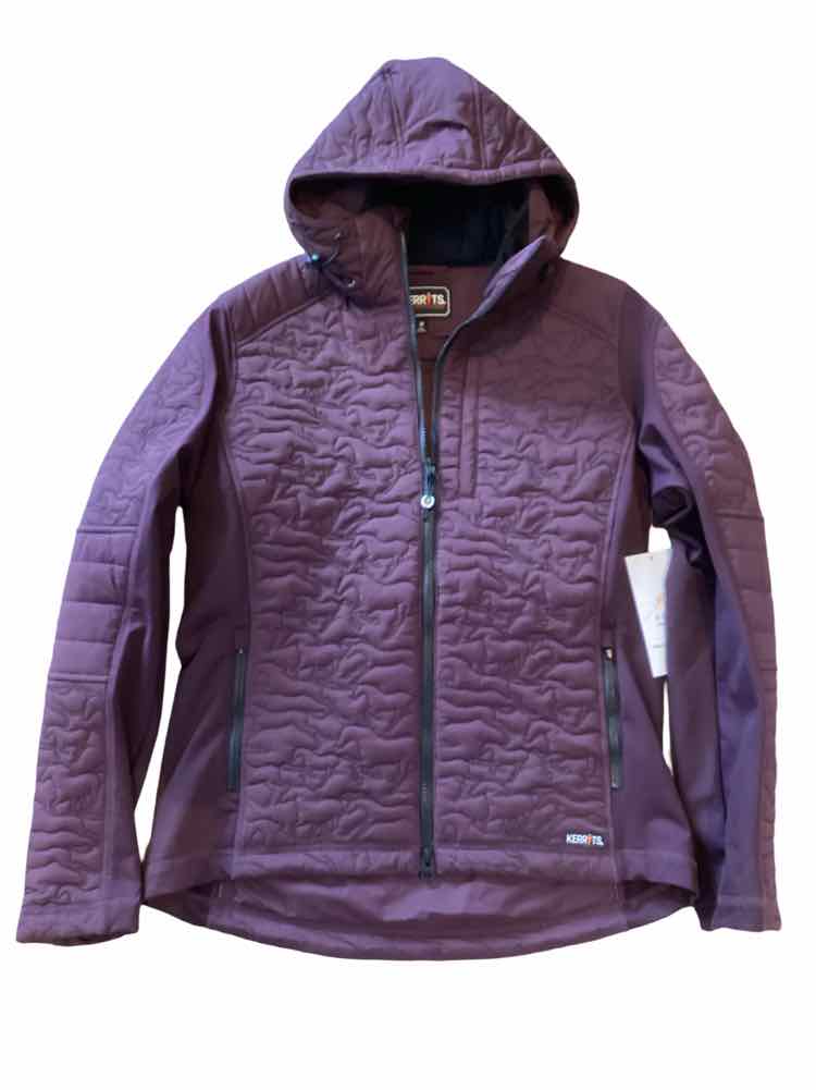 Kerrits new ladies M maroon jacket B