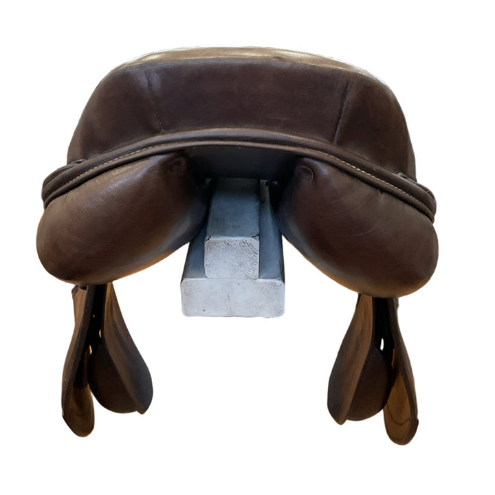 17.5" Intrepid International Pro-Trainer Adjustable Used Hunter/Jumper Saddle