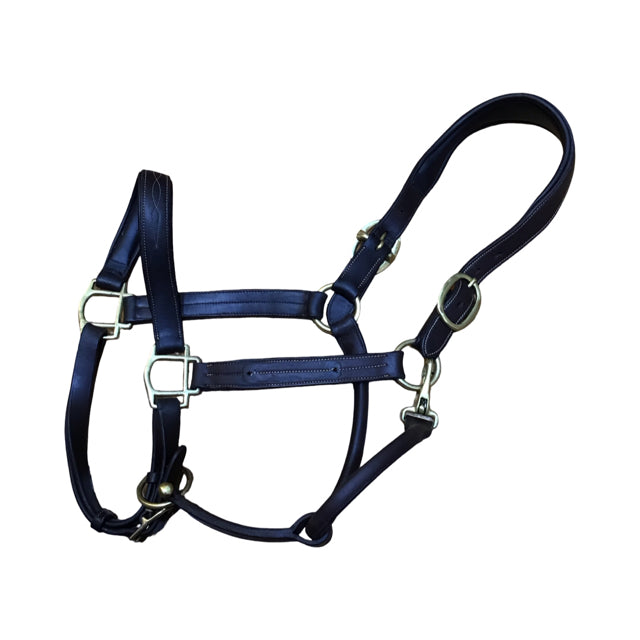 OVATION ATS Fancy Stitched Halter AS-IS Plate Holes USED B