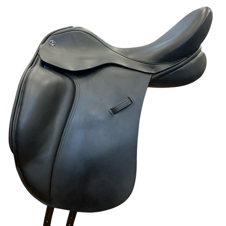18" Hastilow & Sons Bentley Adjustable Demo Condition Dressage Saddle - H
