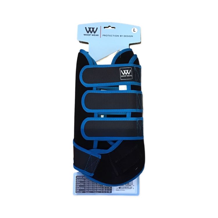 Woof Wear new training boot black/ teal B size large