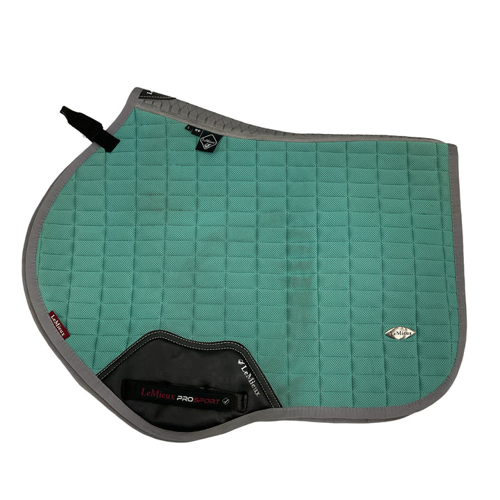 LeMieux All Purpose Pro Sport Large Saddle Pad Turquoise Used - H