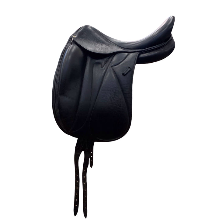 18" Devoucoux Makila Medium Used Dressage Saddle - H