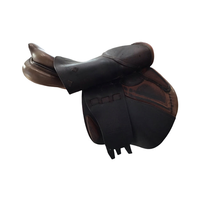 17" CWD SE02 Medium Tree Used Close Contact Saddle - C