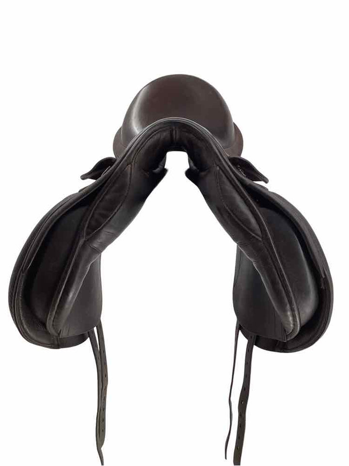 17.5" Black County used dressage saddle B