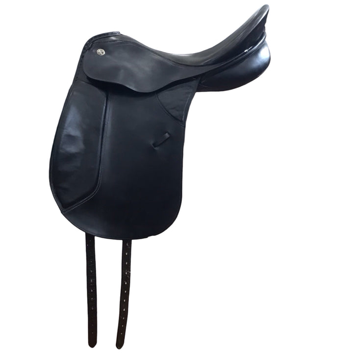 17.5" Kieffer Lech ProFi Medium Used Dressage Saddle - H