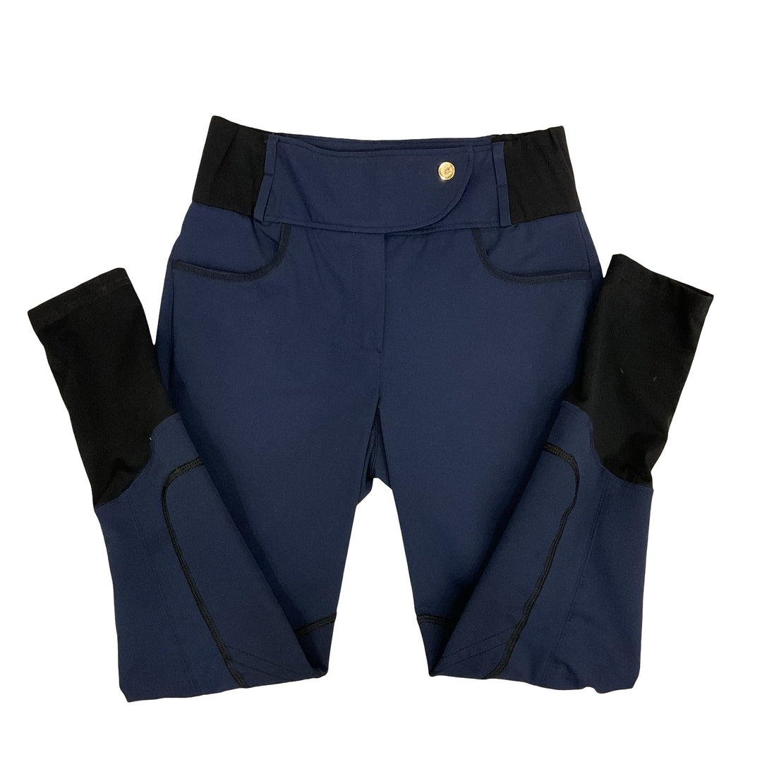 A Tiss B Women's Medium Knee Patch Schooling Breech Navy Used