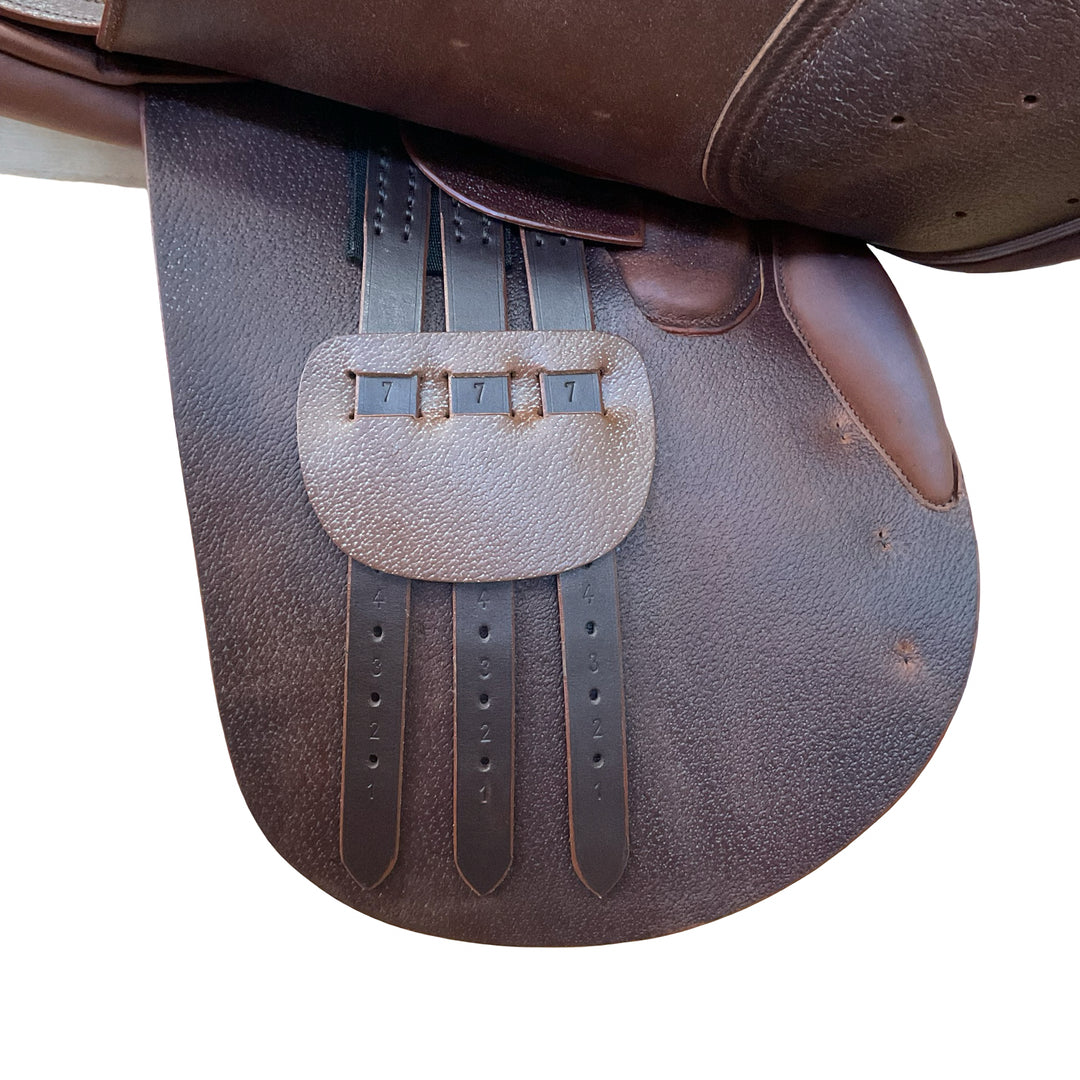 17.5" Cliff Barnsby Aurora Medium Used Hunter/Jumper Saddle