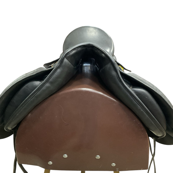 17.5" Jorge Canaves by Thornhill Vienna II XN/Wide Used Dressage Saddle - H