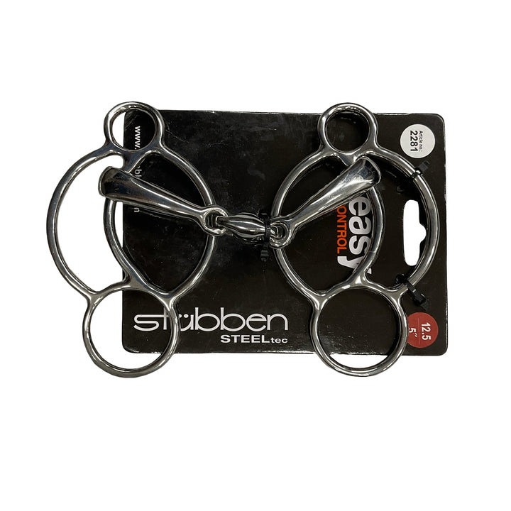Stubben 5" Easy Control 3 Ring Gag New