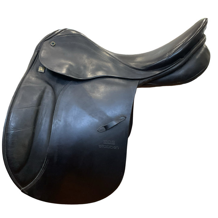 17.5" Stubben Roxanne 29cm Medium Used Dressage Saddle