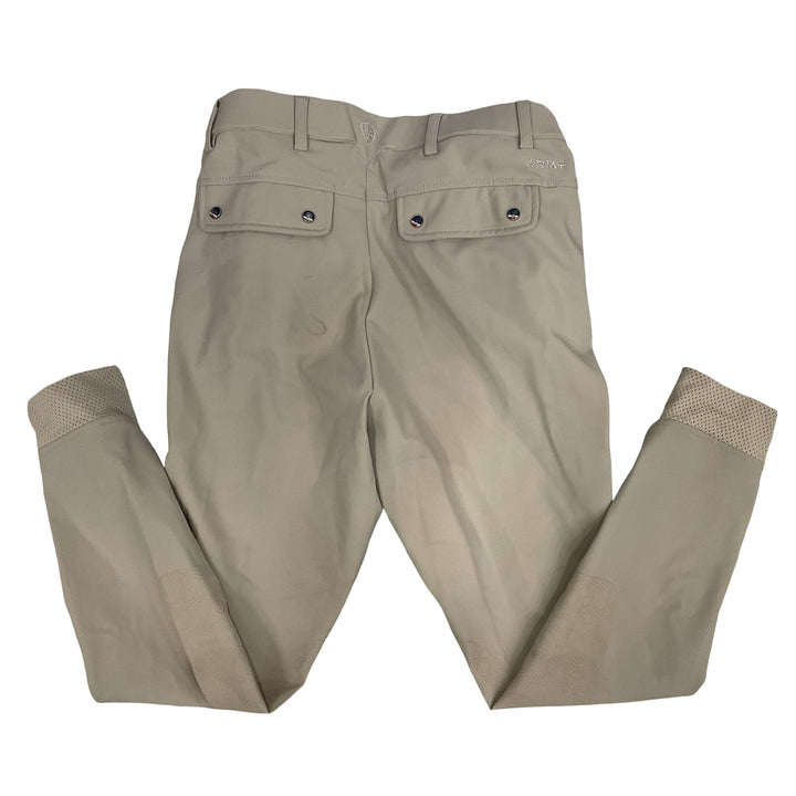 Ariat Men's 28 Tri Factor Knee Patch Show Breech Tan Used - H