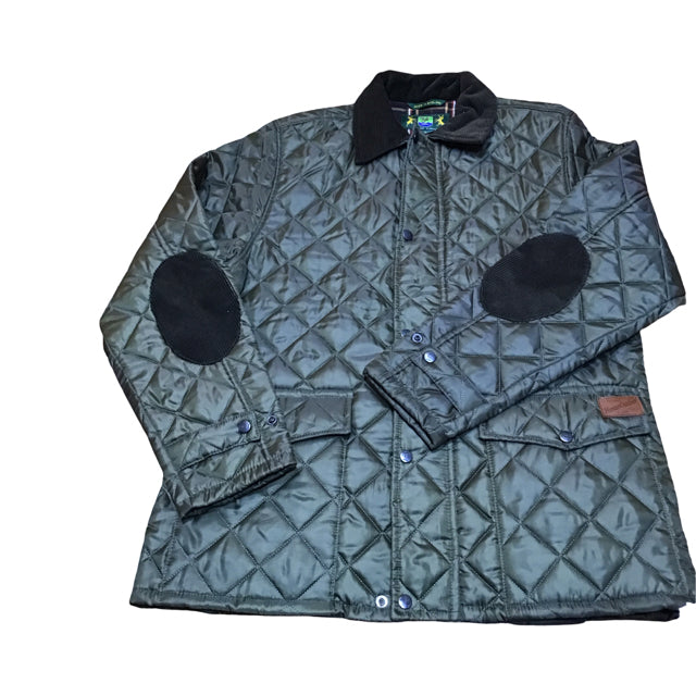 HUNTER OUTDOOR LG Unisex Barley Quilt Jacket USED B