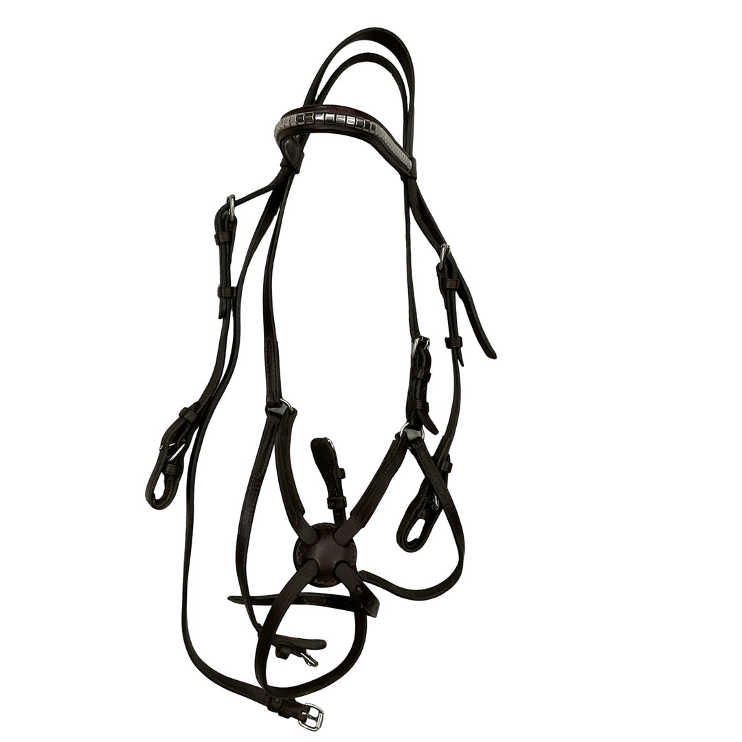 Nunn Finer Full Figure 8 Event Bridle Brown Used