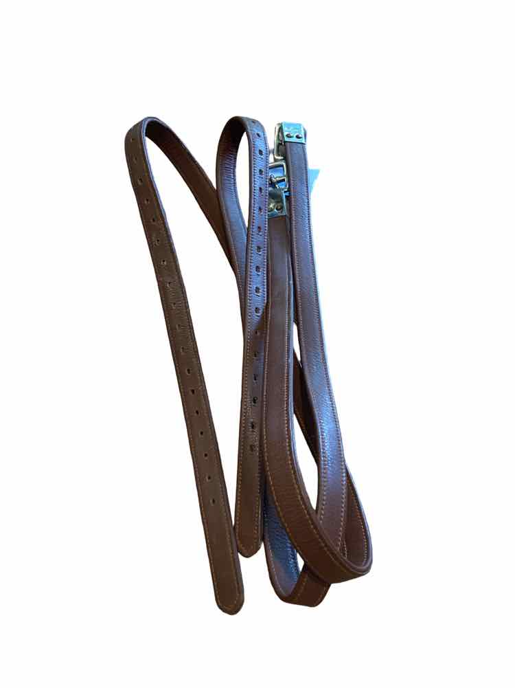OVATION STIRRUP LEATHERS BROWN 54"