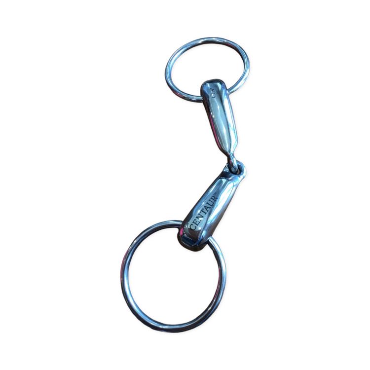 Centaur new 4.75" loose ring snaffle Hollow Mouth C