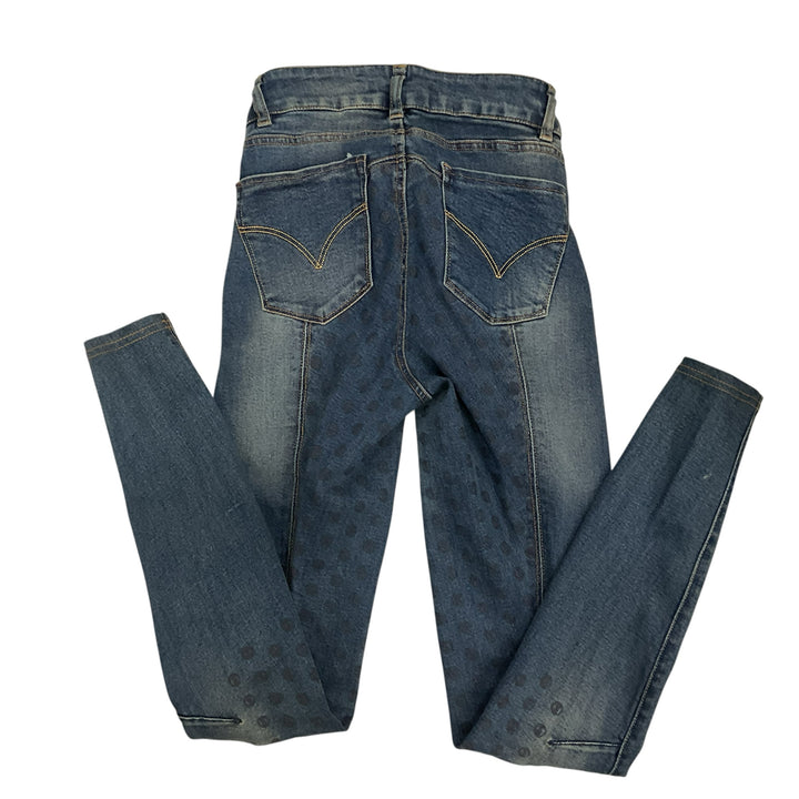 PS of Sweden Maggie 32(XS) Full Seat Denim Schooling Breech Blue Used - H