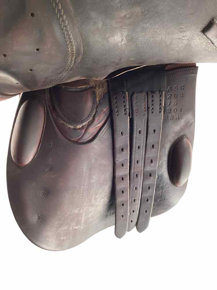 17" Tad Coffin used close contact saddle