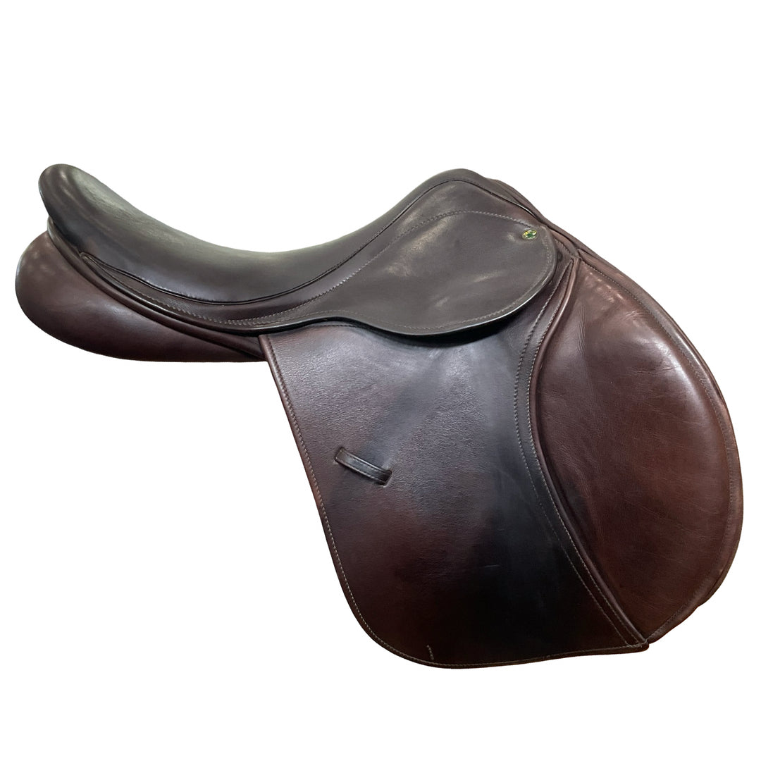 17.5" County Custom Solution Medium Used Hunter/Jumper Saddle