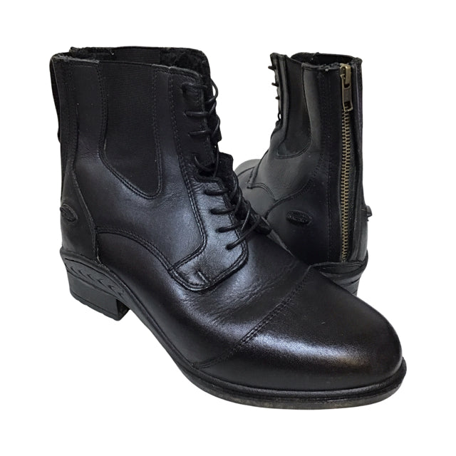SMARTPAK 8 Winter Lace/Zip Paddock Boots USED B