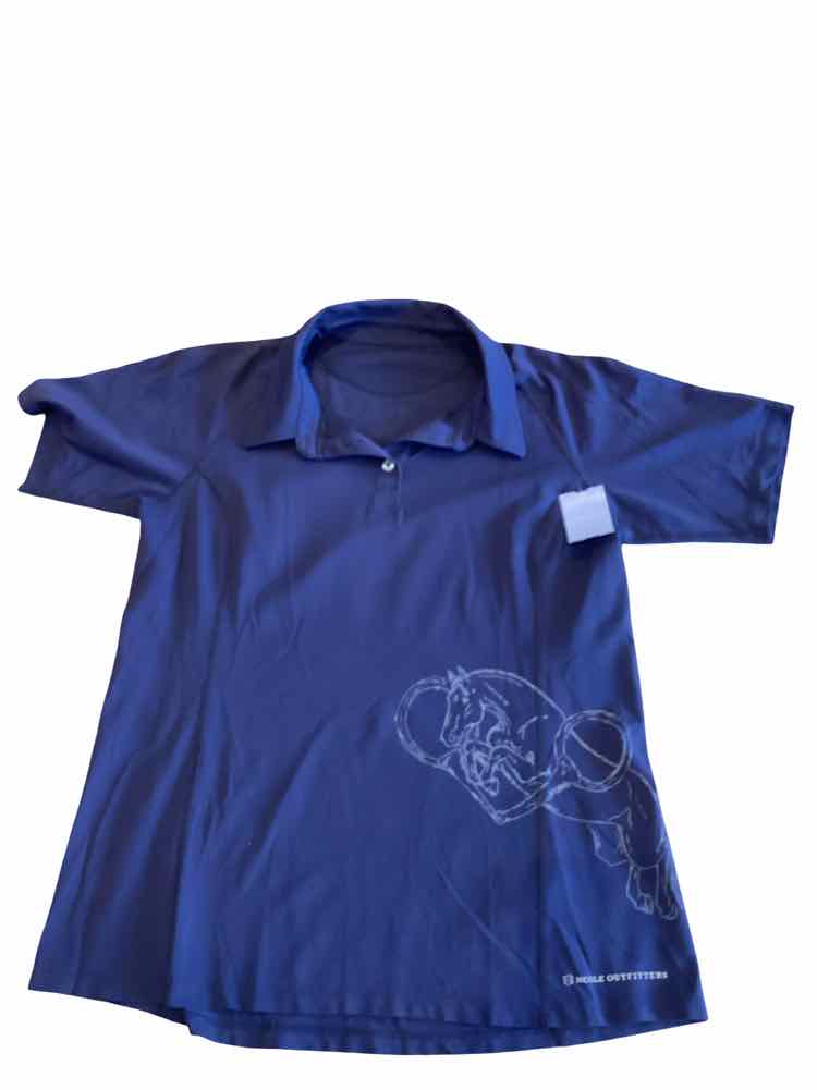 NOBLE OUTFITTERS WOMEN SIZE M/L POLO SHIRT