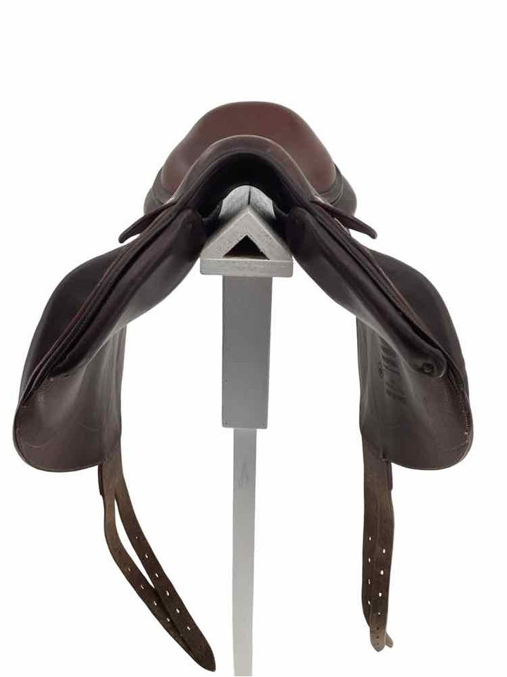 17.5" Devoucoux Chiberta D3D technology used monoflap jumping saddle B