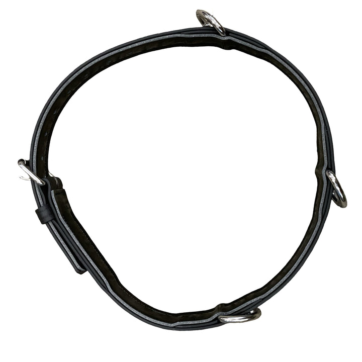 Synthetic Black Neck Collar Used - H