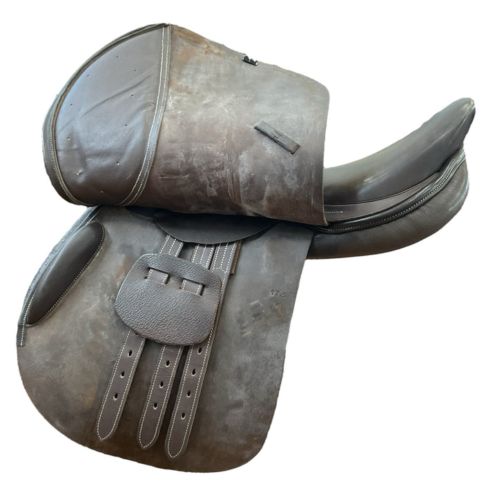 17.5" Dover Crown Medium Used Hunter/Jumper Saddle - H