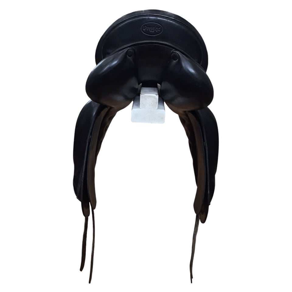 18" Prestige Dressage 2000 32cm Med/Narrow Used Dressage Saddle - H