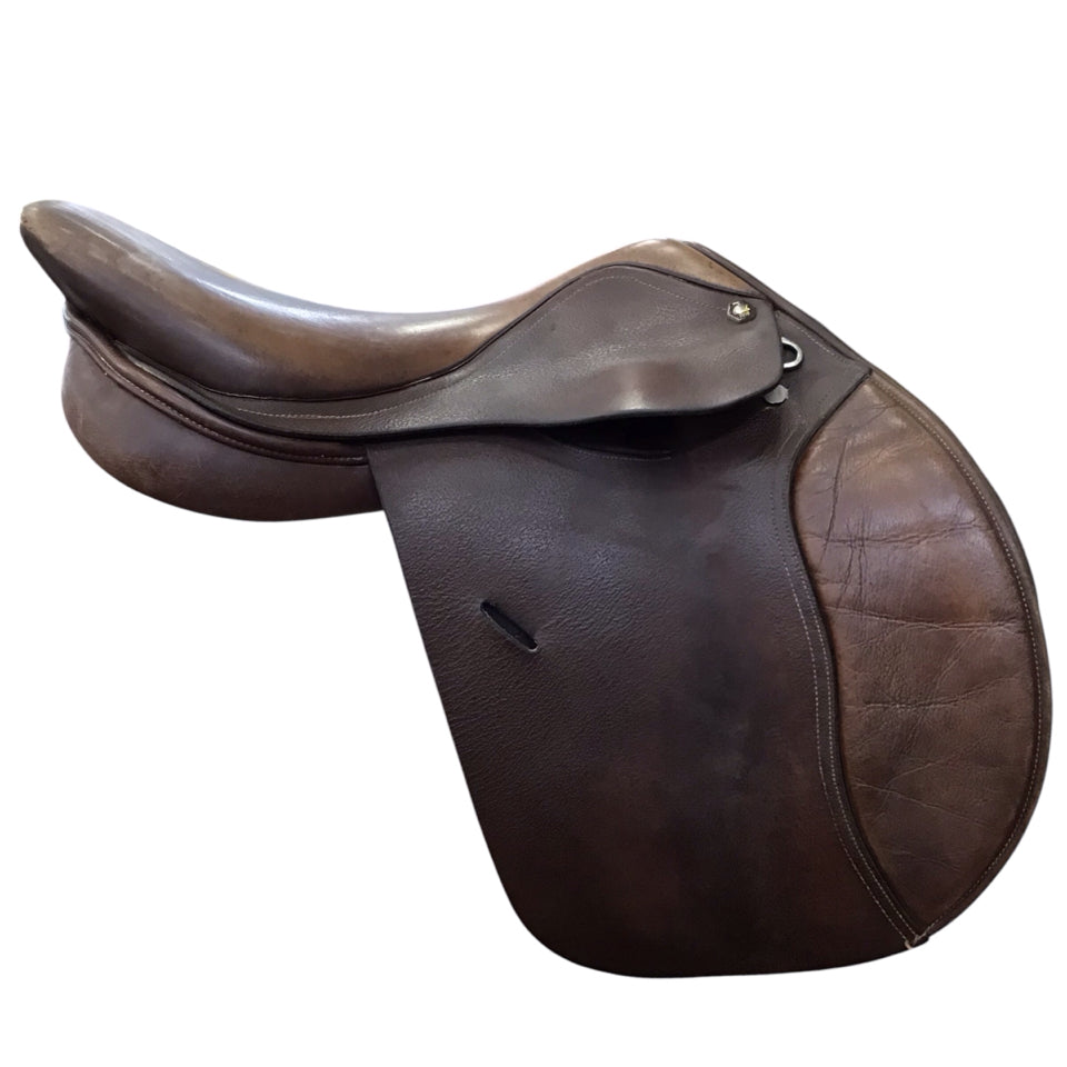 16.5" HDR Club Wide Used Hunter/Jumper Saddle - H