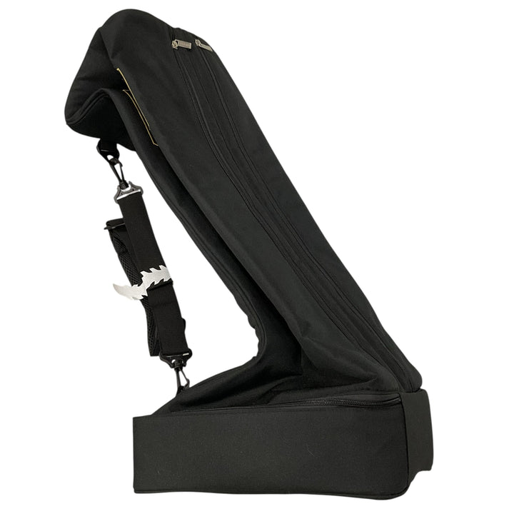 Petrie Canvas Boot Bag Black New - H