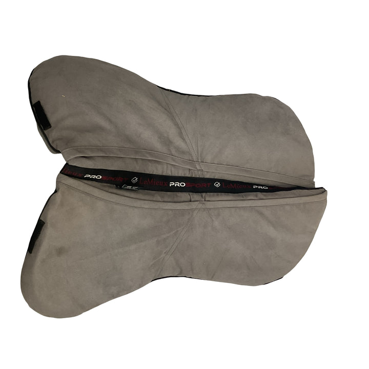 LeMieux Large Shimmable Half Pad Grey Used