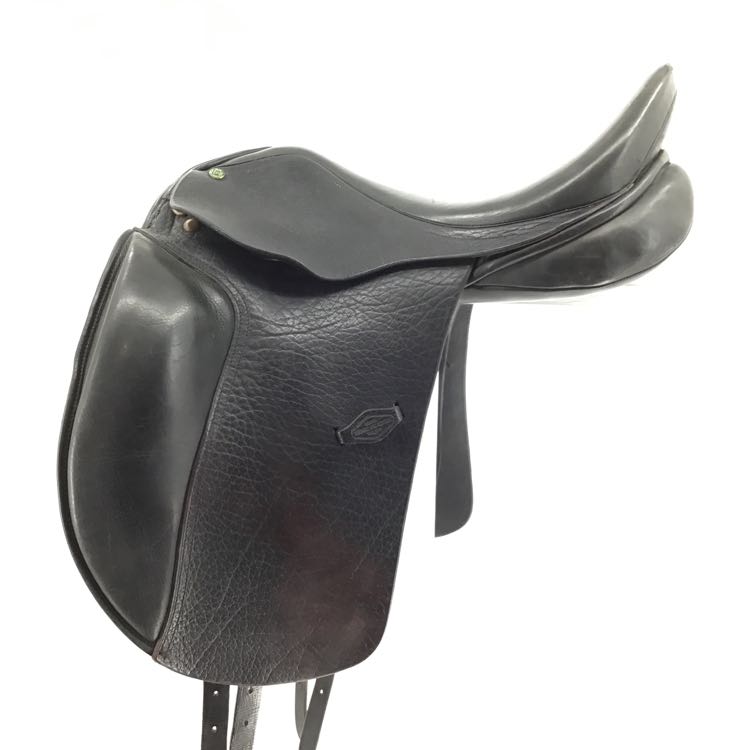 17" HDR used dressage saddle B