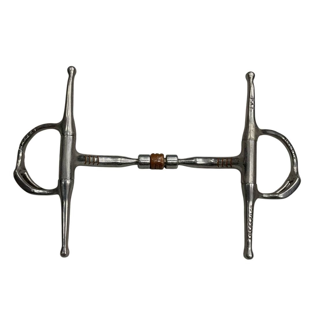 Toklat 5.5" Myler Full Cheek Copper Roller Snaffle Used - H