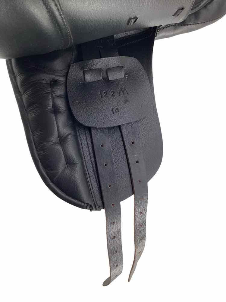 14" No brand used childrens dressage saddle