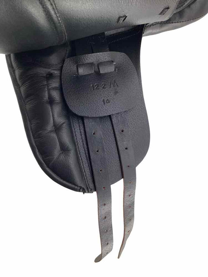 14" No brand used childrens dressage saddle